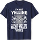 Best Racing Art Women Sprint Car Racecar Track Racer T-Shirt - T-Shirt | Navy