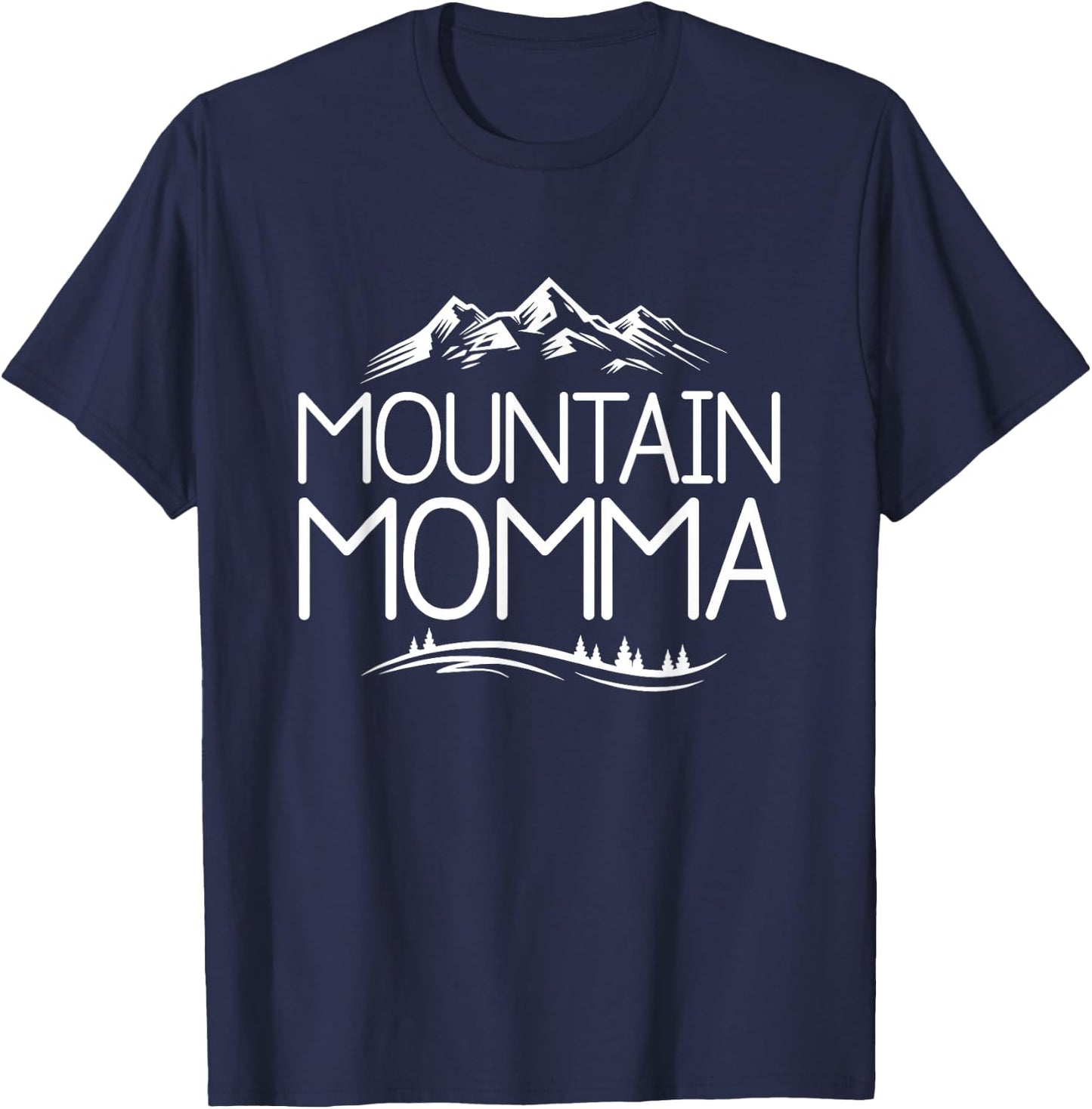Mountain Momma T-Shirt - T-Shirt | Navy