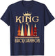 King of Backgammon T-Shirt - T-Shirt | Navy