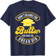 Don't Blame The Butter For What The Bread Did Keto Diet T-Shirt - T-Shirt | Navy