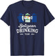 Beer Belize Drinking Team Casual T-Shirt - T-Shirt | Navy