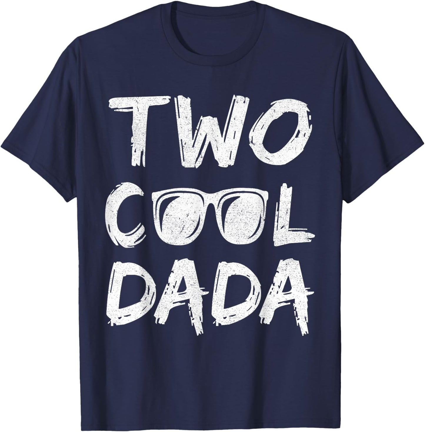 Dada Of The Birthday Boy Two Cool 2nd Bday Family Matching T-Shirt - T-Shirt | Navy
