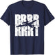 BRRRRT A-10 For USA Military Veterans T-Shirt - T-Shirt | Navy