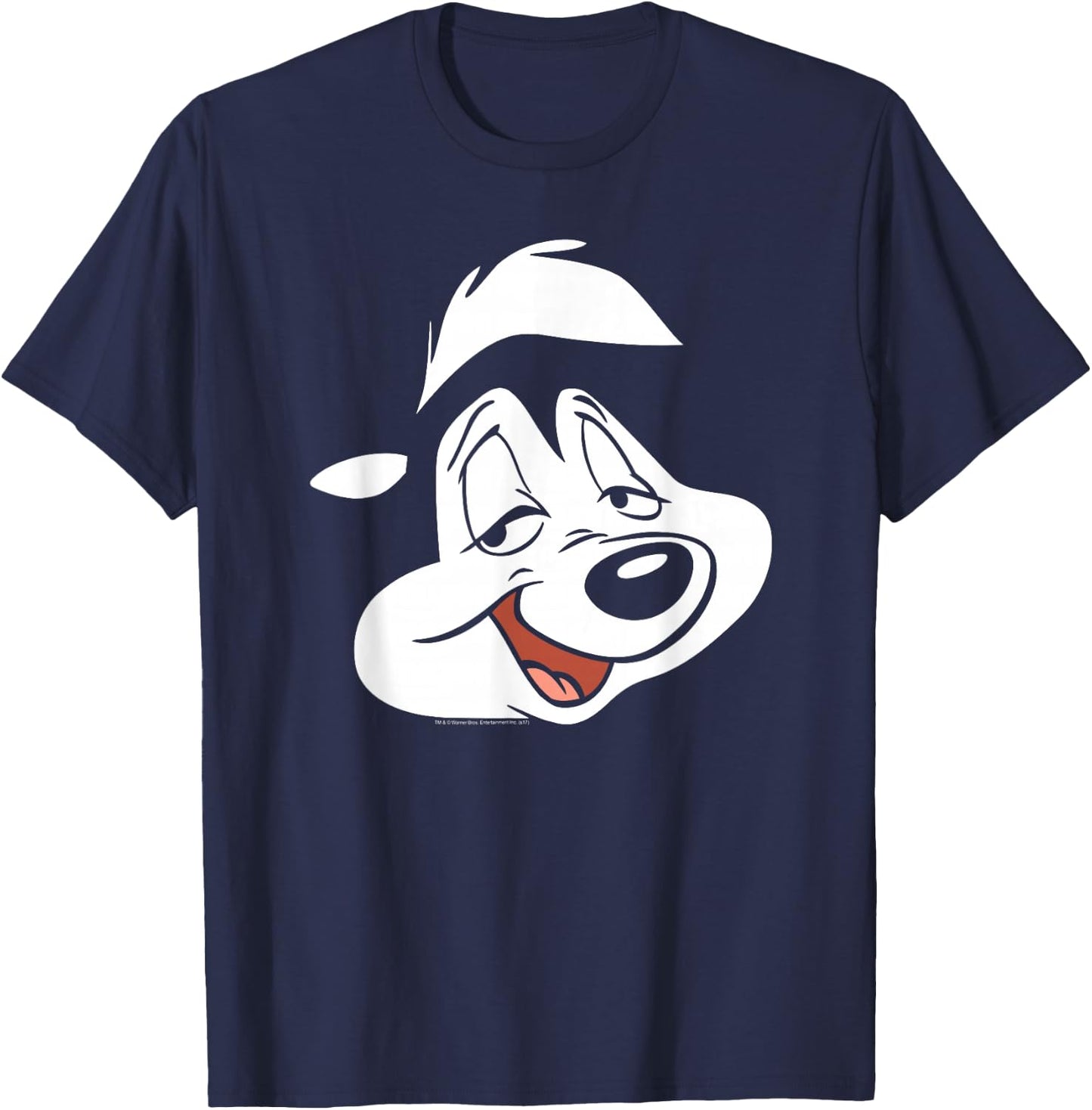 Looney Tunes Pepe Face T-Shirt - T-Shirt | Navy