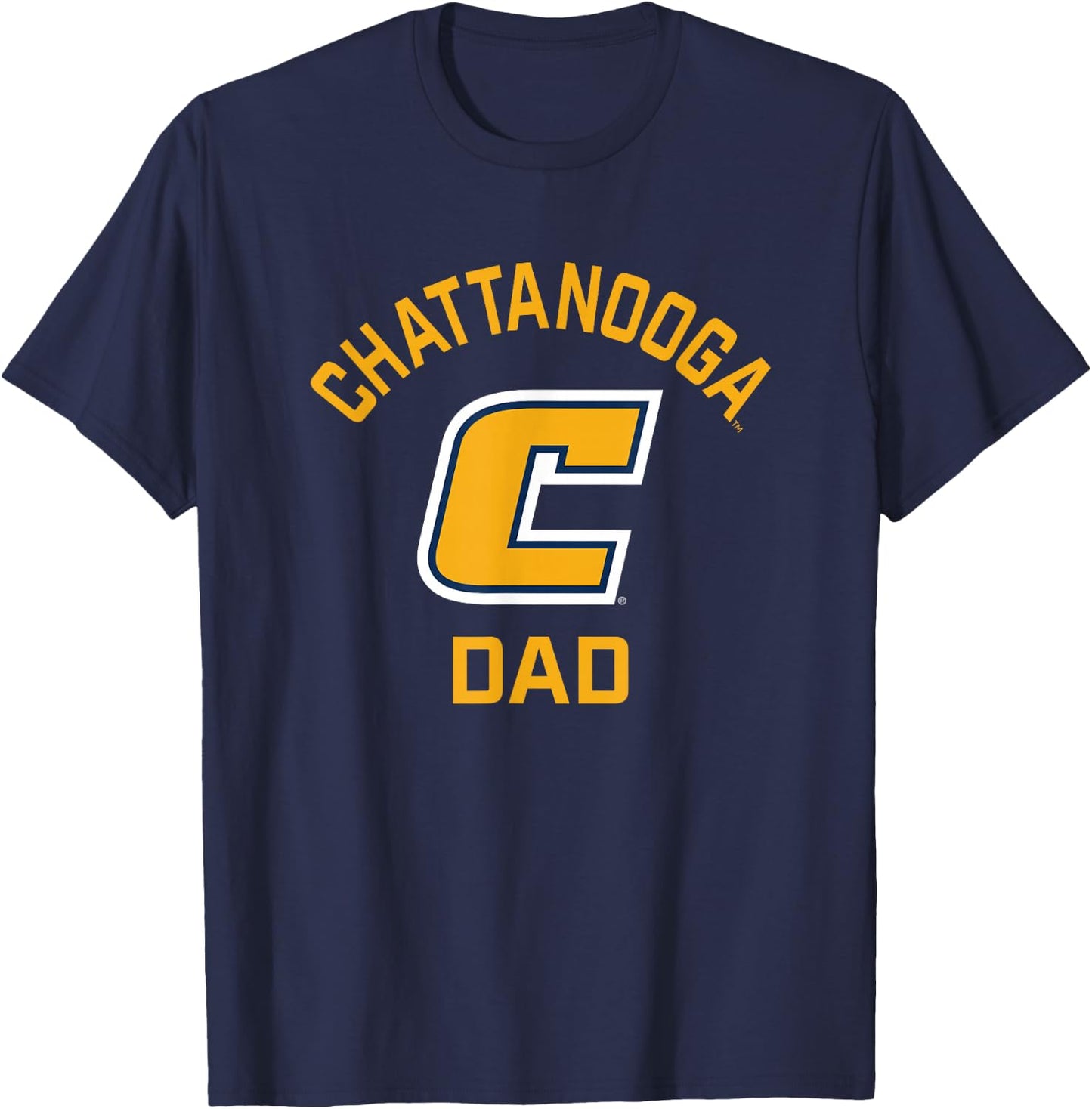 Campus Lab UTC Mockingbirds Arched Dad - Men's Navy Blue Small T-Shirt - T-Shirt | Navy