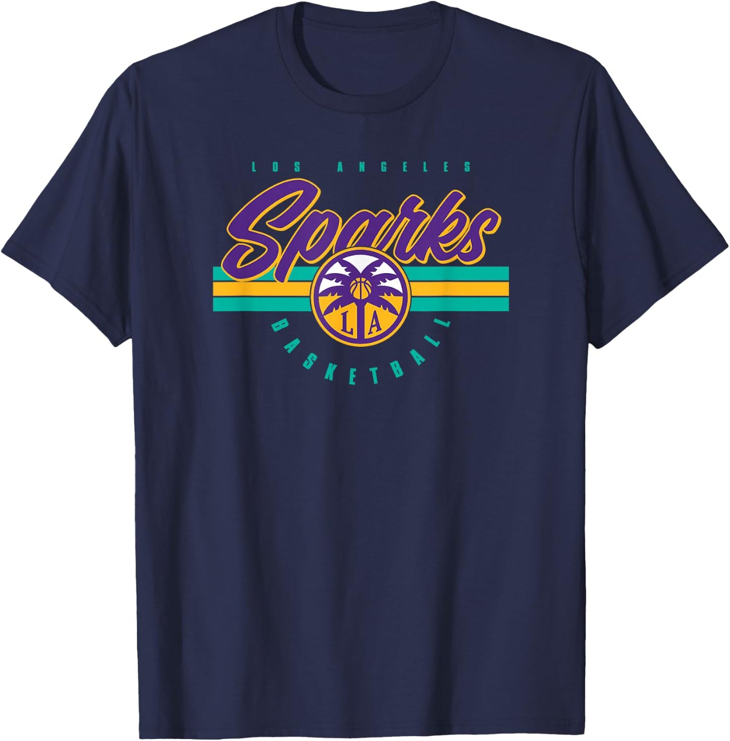 WNBA Los Angeles Sparks Off The Bench T-Shirt - T-Shirt | Navy