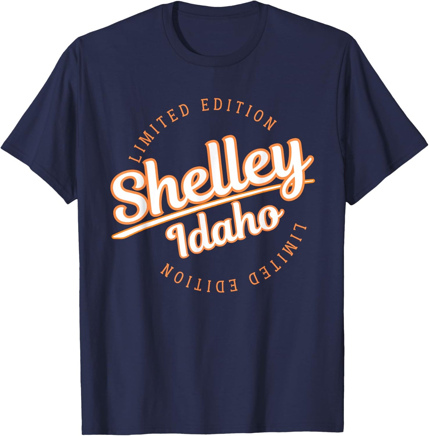 Retro Athletic Shelley ID Apparel T-Shirt - T-Shirt | Navy