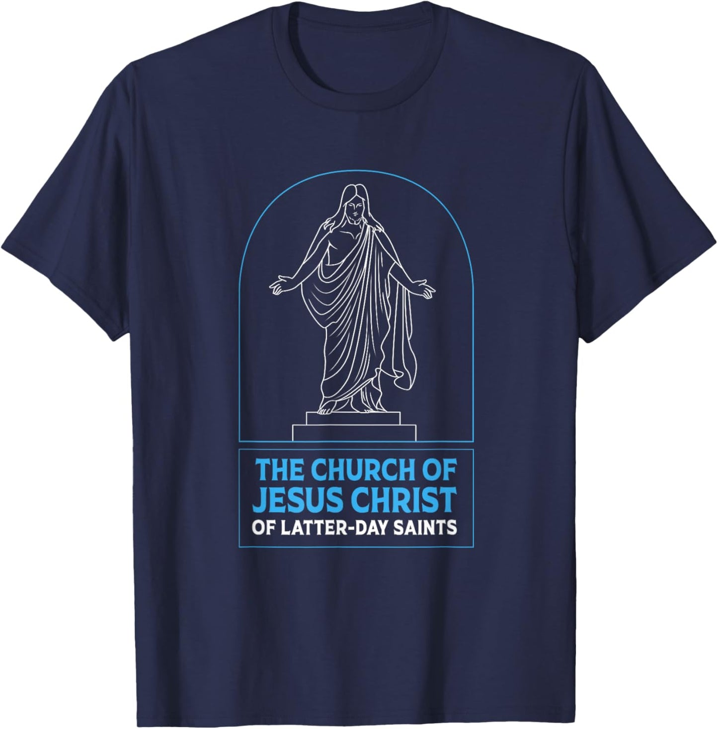 Church of Jesus Christ Of Latterday Saints LDS Missionary T-Shirt - T-Shirt | Navy