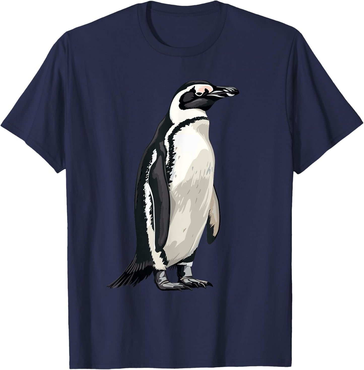 Penguin Women Design Penguin Graphic , Black, Small T-Shirt - T-Shirt | Navy