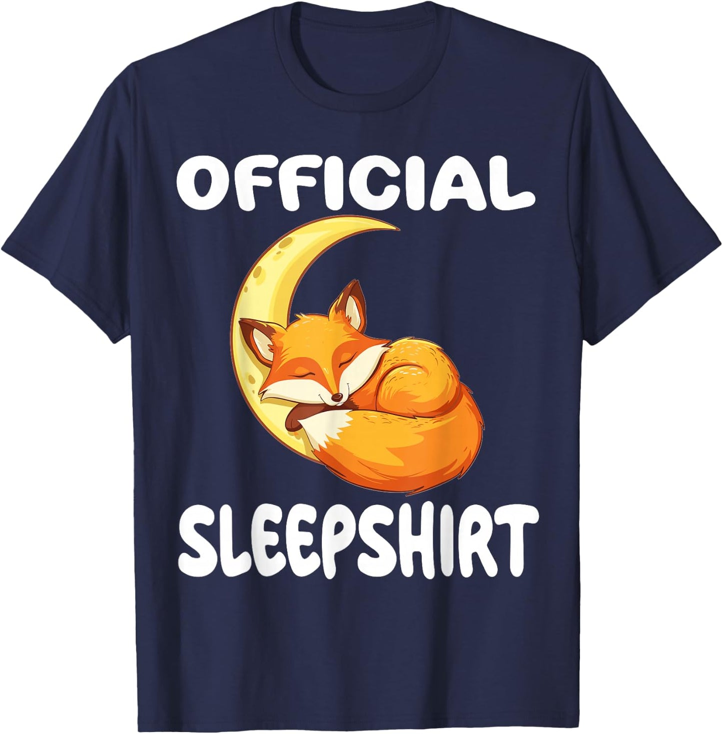 Fox Official Sleepshirt Pajamas Nightgown T-Shirt - T-Shirt | Navy