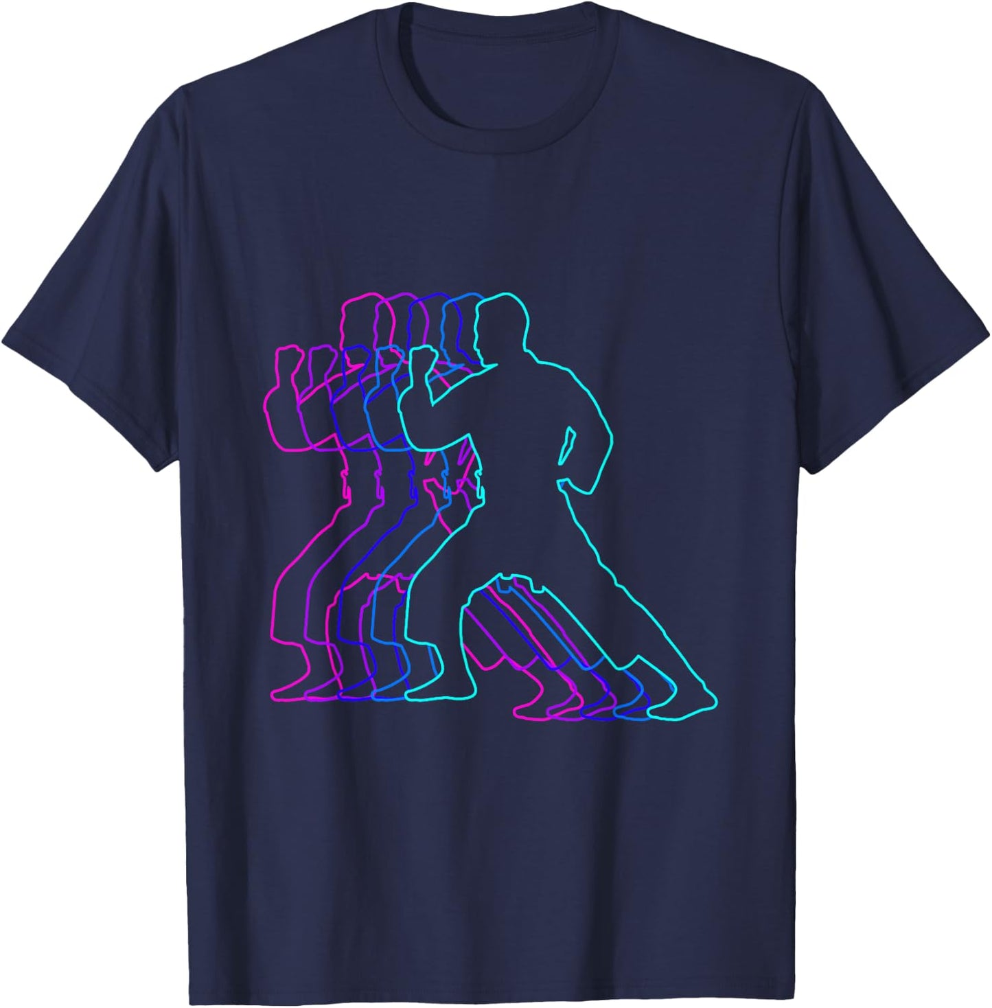 Karate Karateka Gift Clothes For Boys Youth Men Kids Teens T-Shirt - T-Shirt | Navy