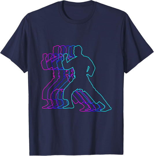 Karate Karateka Gift Clothes For Boys Youth Men Kids Teens T-Shirt - T-Shirt | Navy