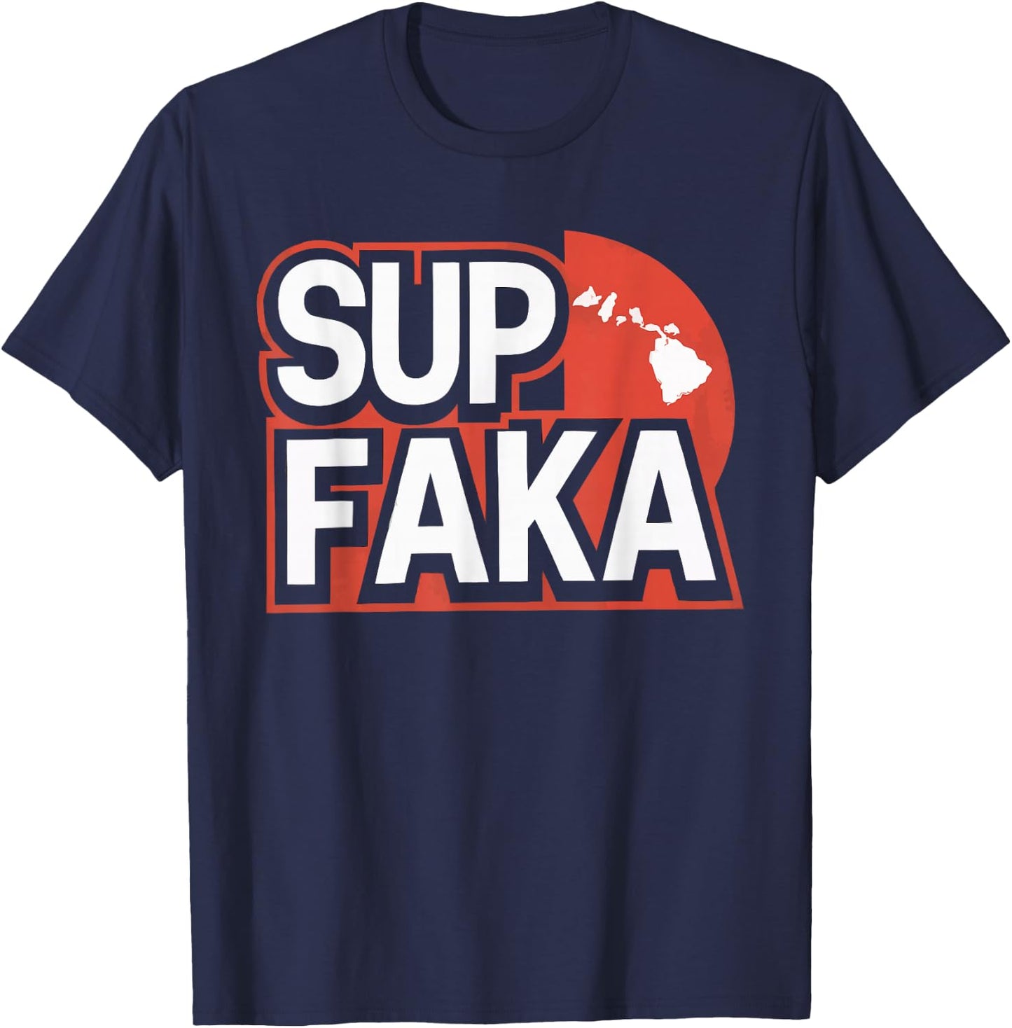 Kanaka Maoli Native Hawaiian Islands Hawaii Flag T-Shirt - T-Shirt | Navy