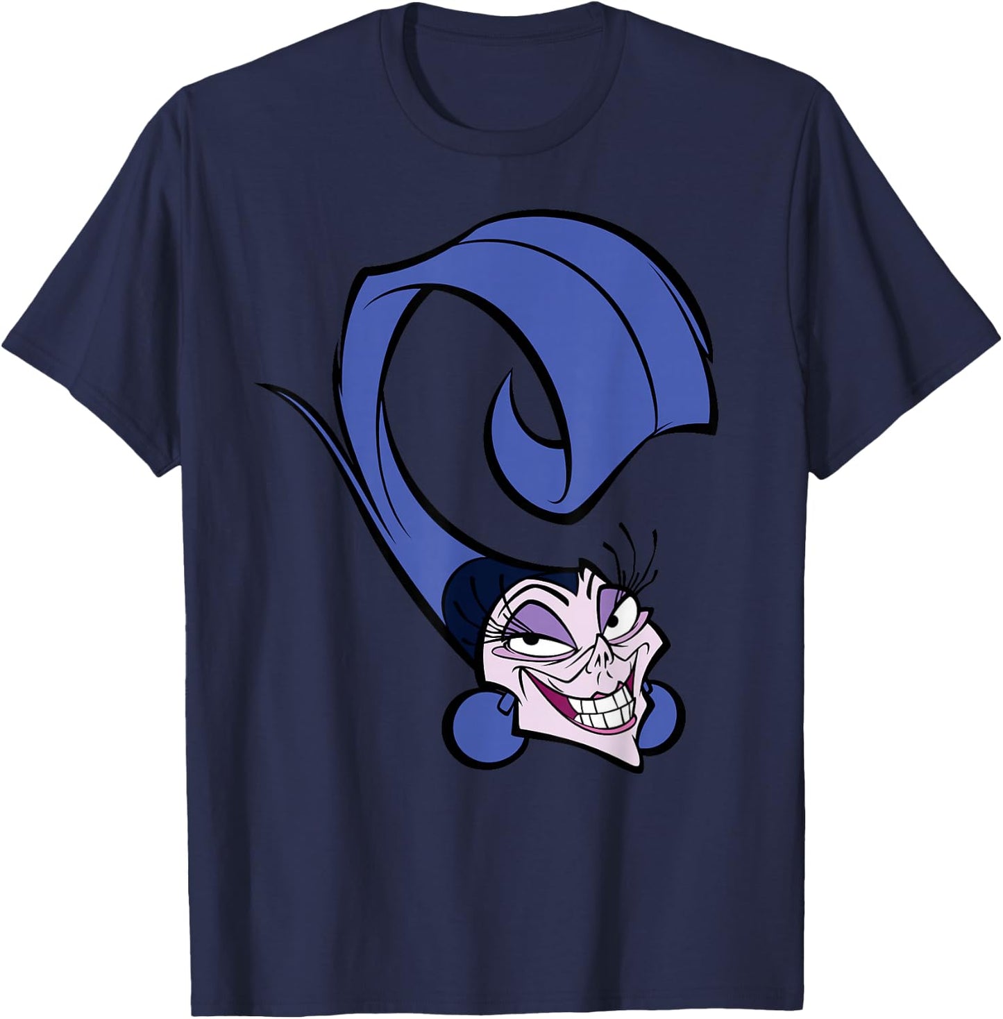 Disney The Emperor’s New Groove Yzma Big Face T-Shirt - T-Shirt | Navy