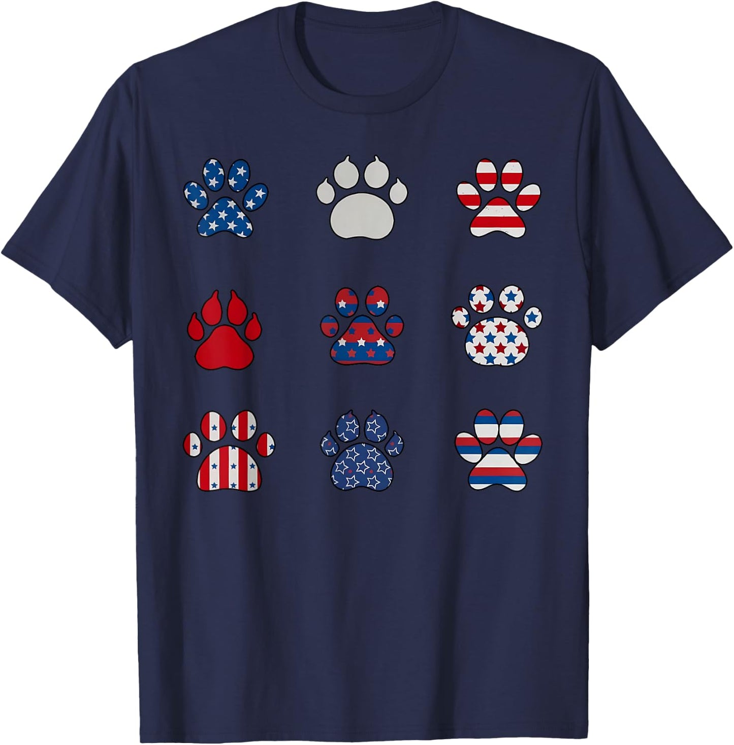 Vet Tech July 4th Veterinary Medicine American Flag Vet Med Kids Men T-Shirt - T-Shirt | Navy