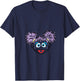 Sesame Street Abby Cadabby Full Face Halloween Costume V-Neck T-Shirt - T-Shirt | Navy