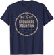 Crowders Mountain State Park Mountain Bike Biking T-Shirt - T-Shirt | Navy