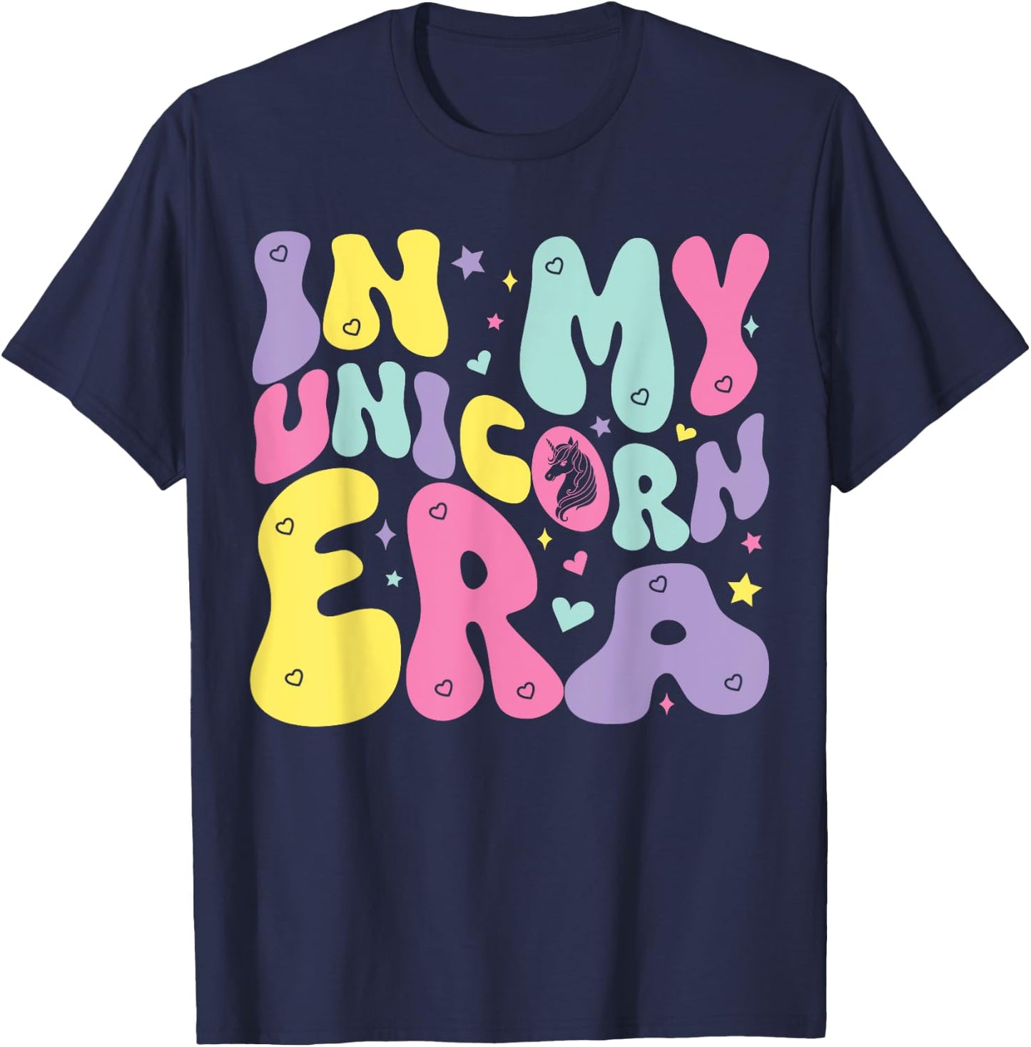 In My Unicorn Era T-Shirt - T-Shirt | Navy
