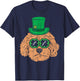 Irish Goldendoodle Doodle Dog Funny St Patricks Day Pet Gift Men Women Kids T-Shirt - T-Shirt | Navy