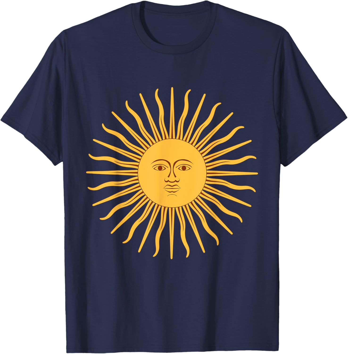 Argentina Sun Argentinian Flag Argentines T-Shirt - T-Shirt | Navy