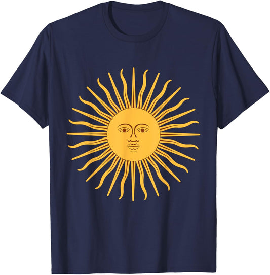 Argentina Sun Argentinian Flag Argentines T-Shirt - T-Shirt | Navy