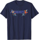 Marvel Super Heroes Avengers Family Vacation Trip Grandpa T-Shirt - T-Shirt | Navy