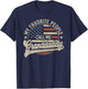 My Favorite People Call Me Granddaddy Us Flag Father's Day T-Shirt - T-Shirt | Navy