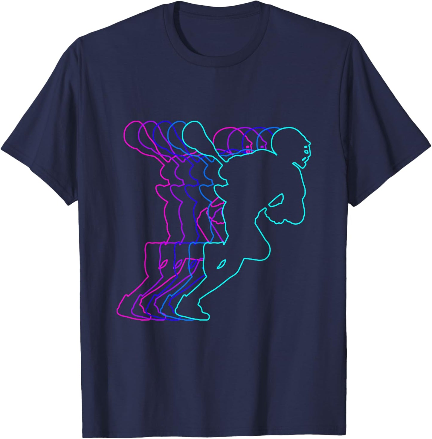 Lacrosse Player Gift Clothes For Boys Youth Men Kids Teens T-Shirt - T-Shirt | Navy