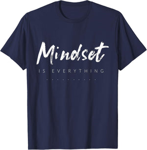 Mindset Design Is Everything Funny T-Shirt - T-Shirt | Navy