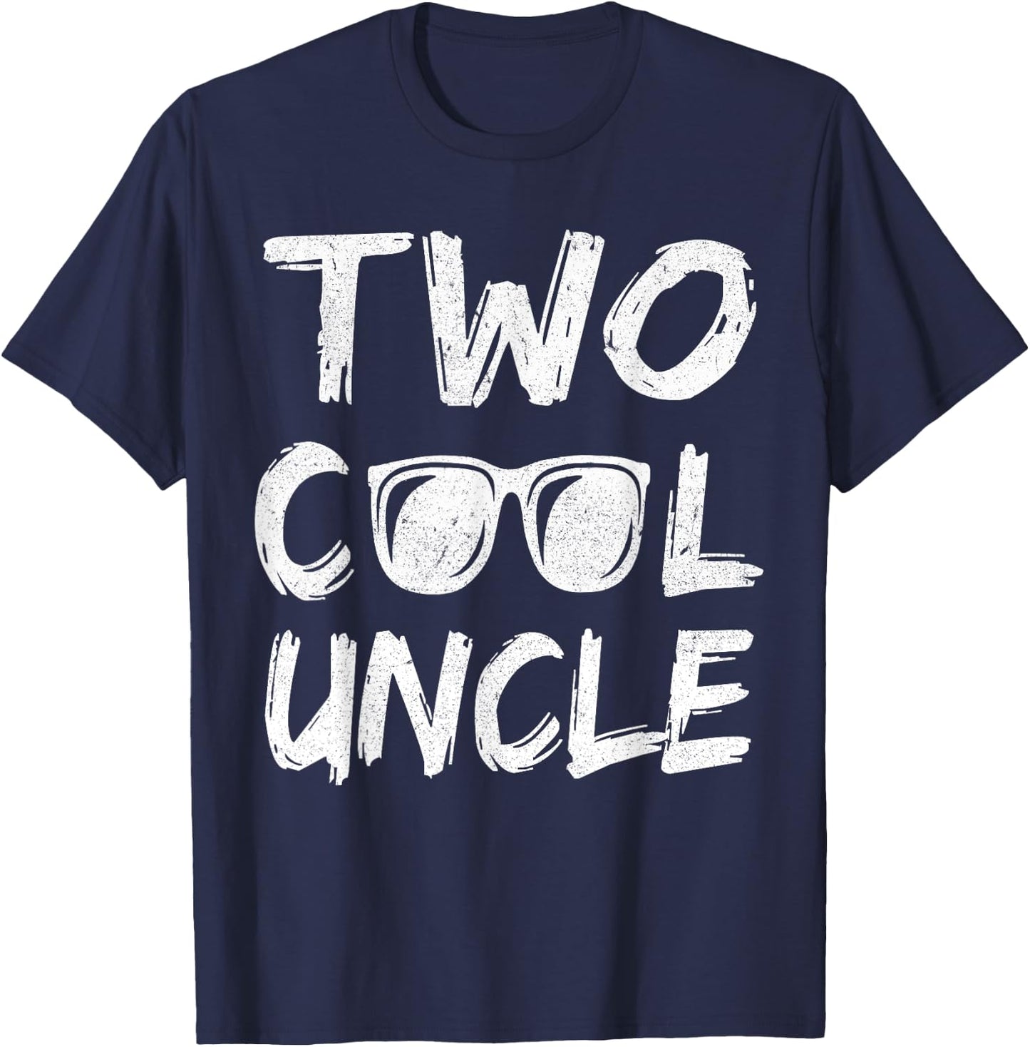 Uncle Of The Birthday Boy Two Cool 2nd Bday Family Matching T-Shirt - T-Shirt | Navy