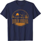 Vintage Dublin, Virginia Mountain Hiking Souvenir Print T-Shirt - T-Shirt | Navy