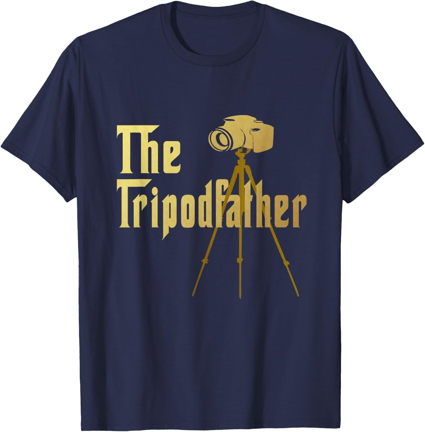 Best Luarious Photography Tripod Camera Funny Gift T-Shirt - T-Shirt | Navy