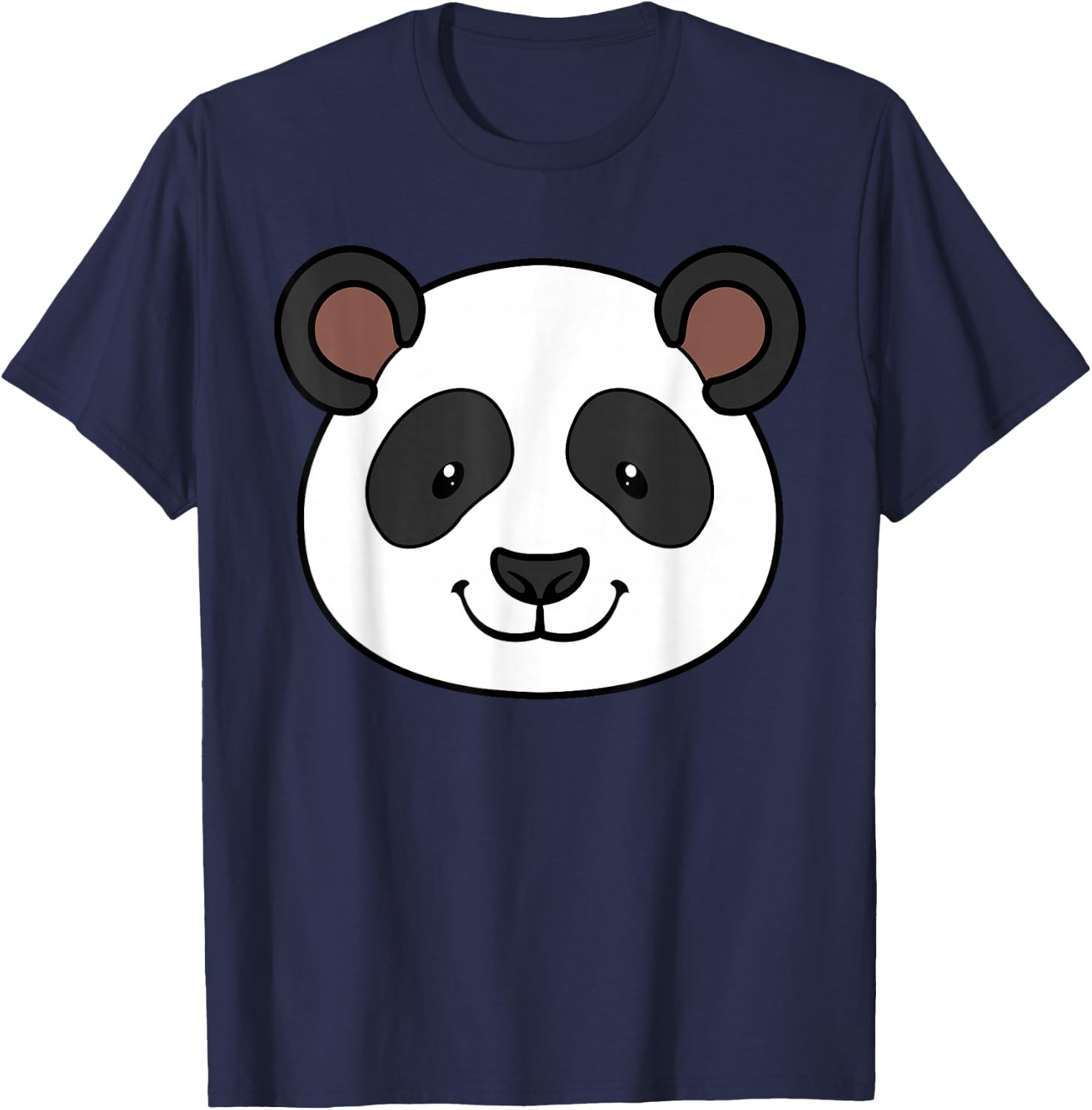 Funny Panda Bear Design Women Boy Girl Panda Lover T-Shirt - T-Shirt | Navy