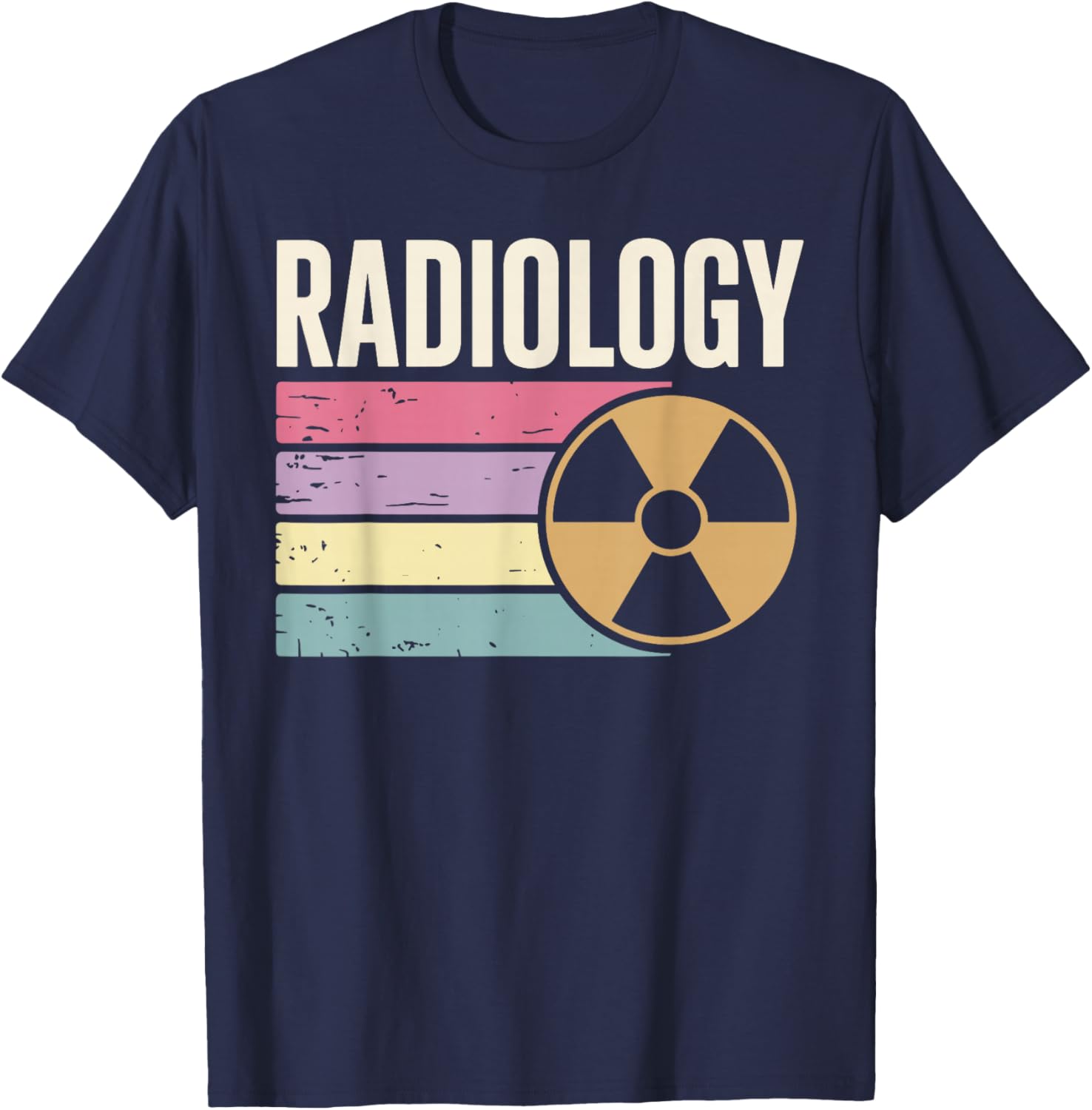 Radiology Art Women Rad Tech Radiology Technologist T-Shirt - T-Shirt | Navy
