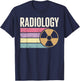 Radiology Art Women Rad Tech Radiology Technologist T-Shirt - T-Shirt | Navy
