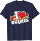 I Heart Glizzies I Love Glizzies T-Shirt - T-Shirt | Navy
