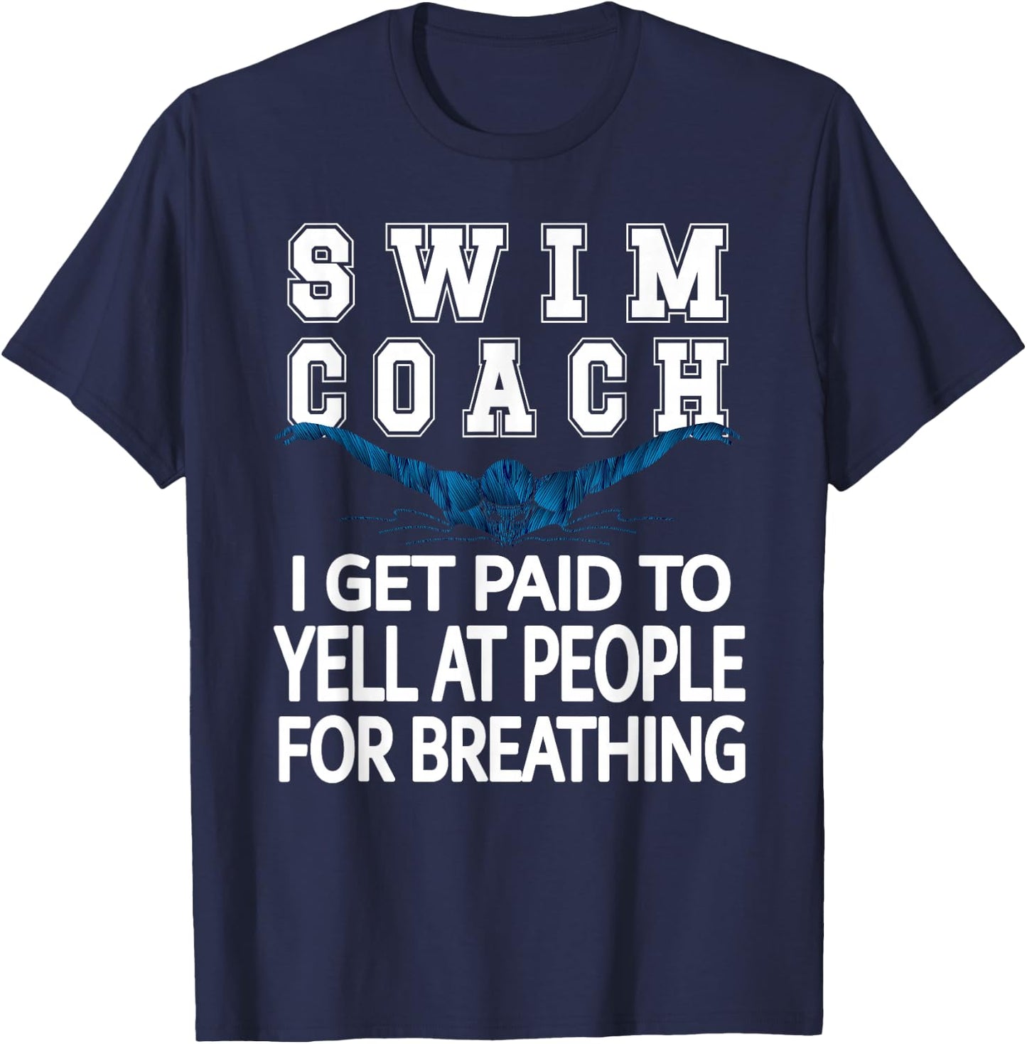 Fun Swim Trainer T-Shirt - T-Shirt | Navy