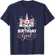 Mommy Of The Birthday Girl Mother Unicorn Birthday T-Shirt - T-Shirt | Navy