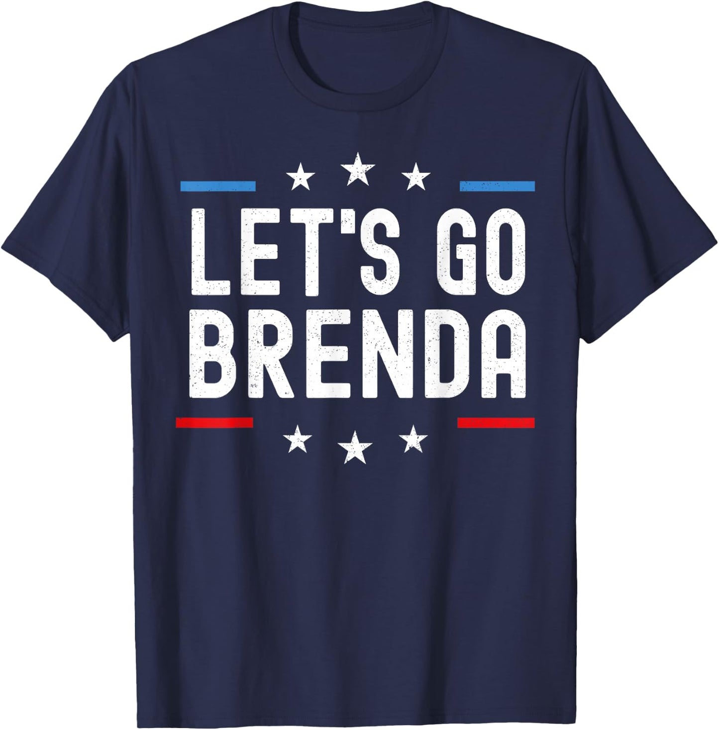 Let's Go Brenda T-Shirt - T-Shirt | Navy