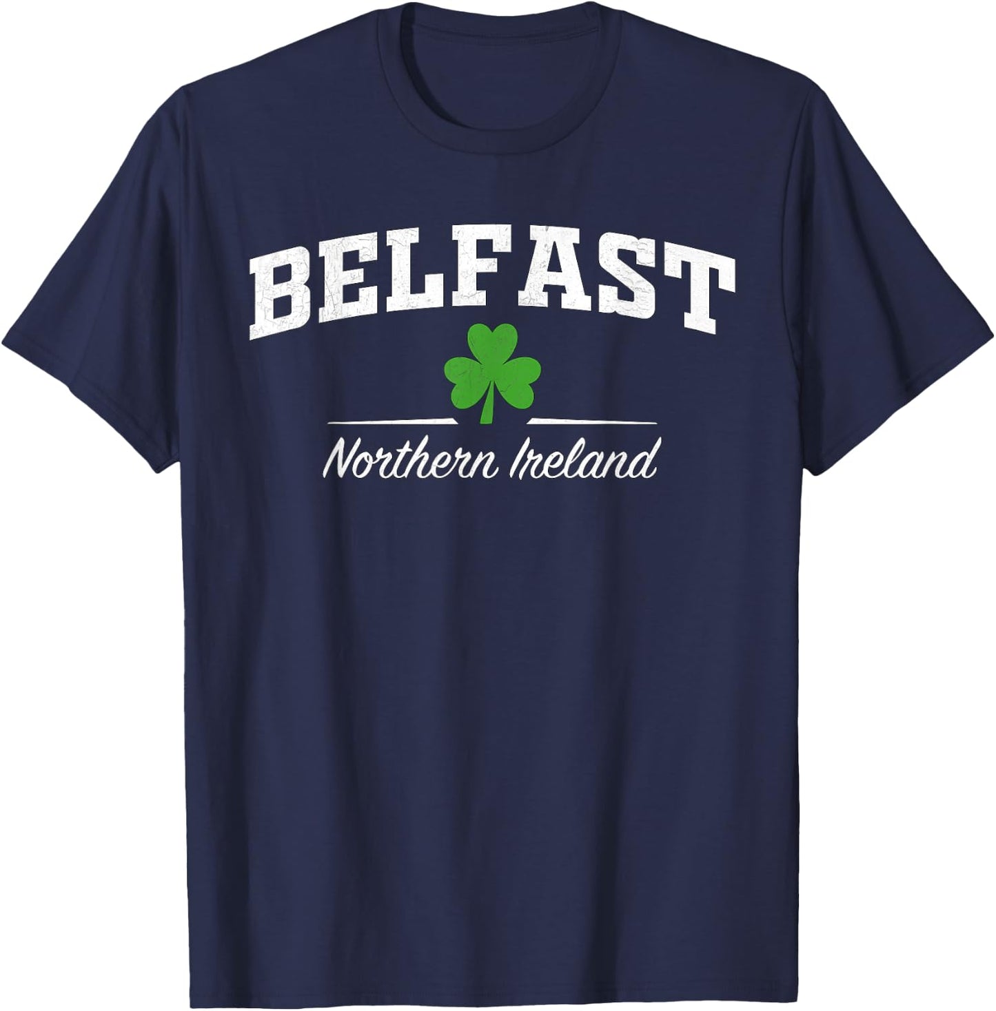 Belfast Northern Ireland T-Shirt - T-Shirt | Navy