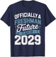 Official Freshman Future Class 2029 First Day Of 9th Grade T-Shirt - T-Shirt | Navy