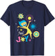 Disney Pixar Inside Out 2 Yay! I Feel Joy Vintage Logo T-Shirt - T-Shirt | Navy