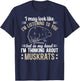Thinking About Muskrat Lover Muskrat Girl Muskrat Boy T-Shirt - T-Shirt | Navy