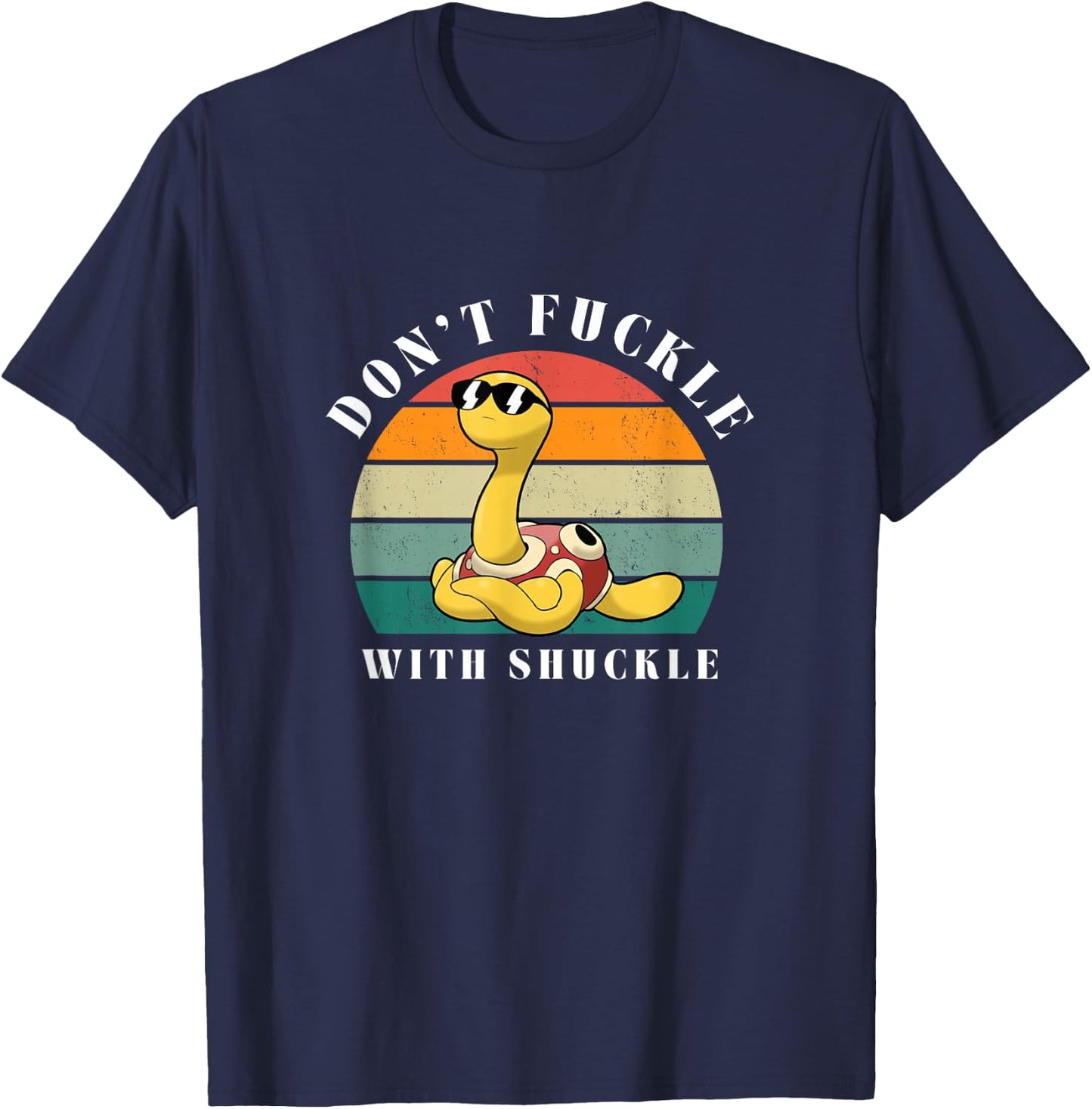 Don't Fuckle With Shuckle T-Shirt - T-Shirt | Navy