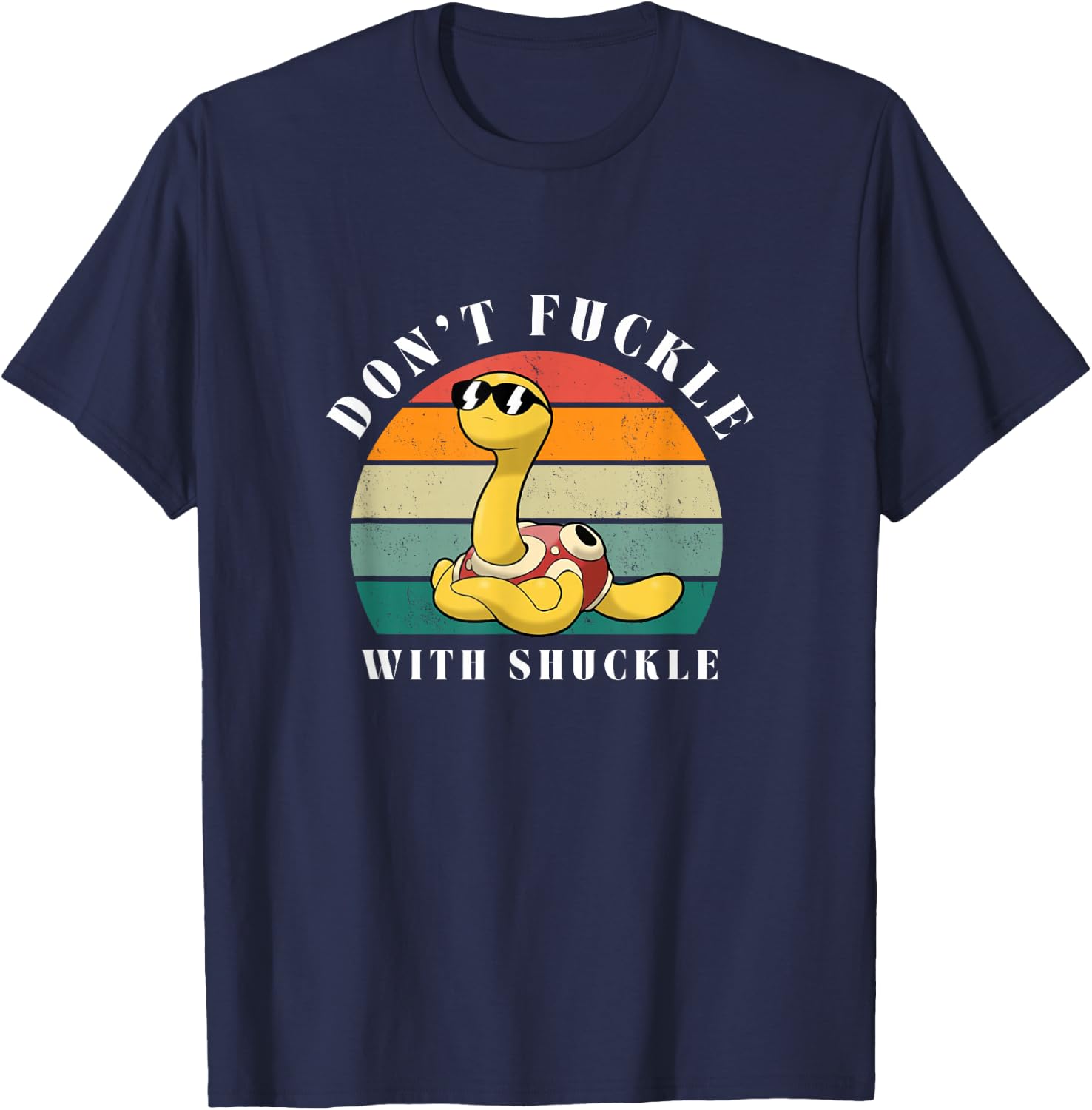 Don't Fuckle With Shuckle T-Shirt - T-Shirt | Navy