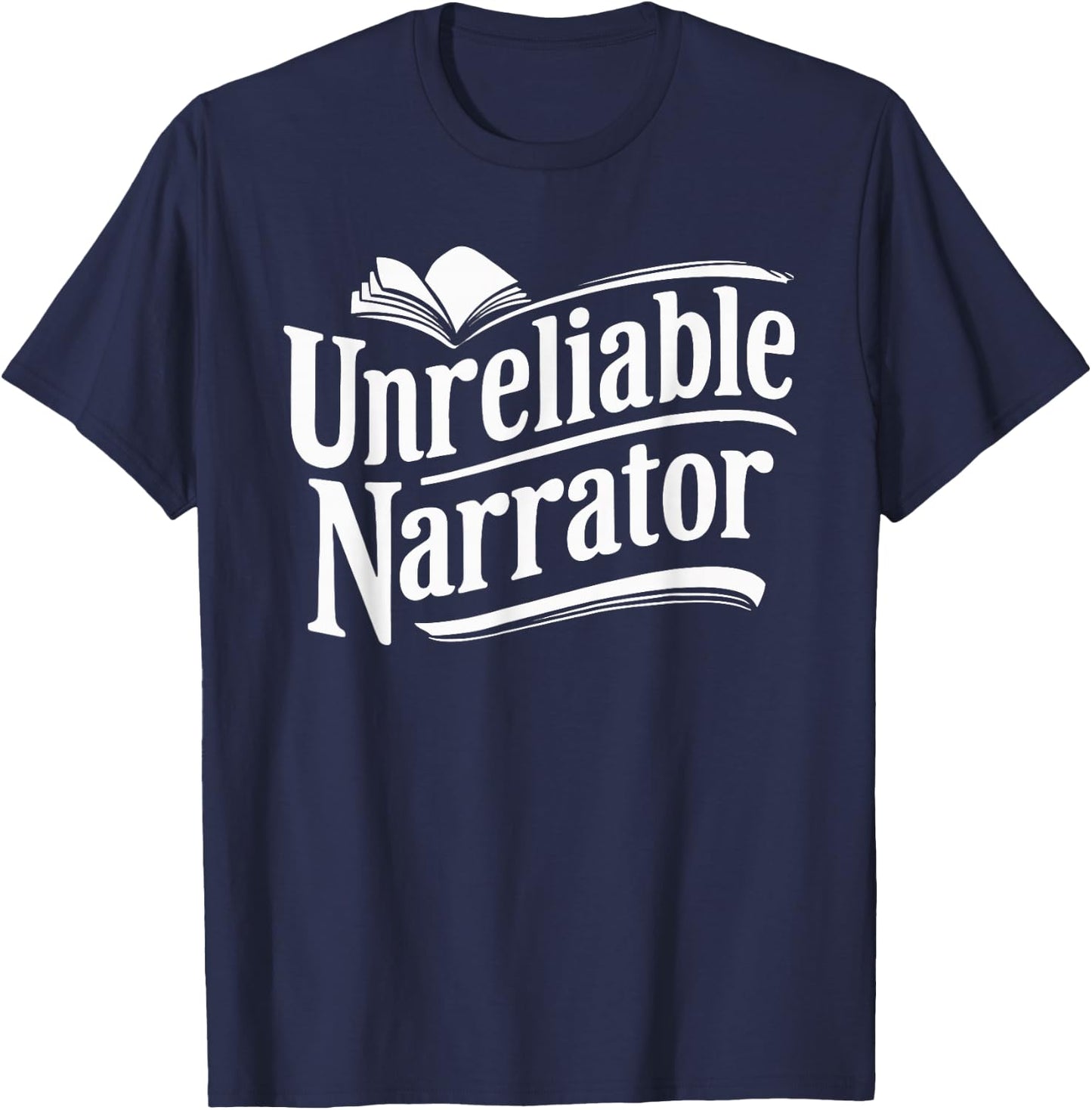 Unreliable Narrator T-Shirt - T-Shirt | Navy