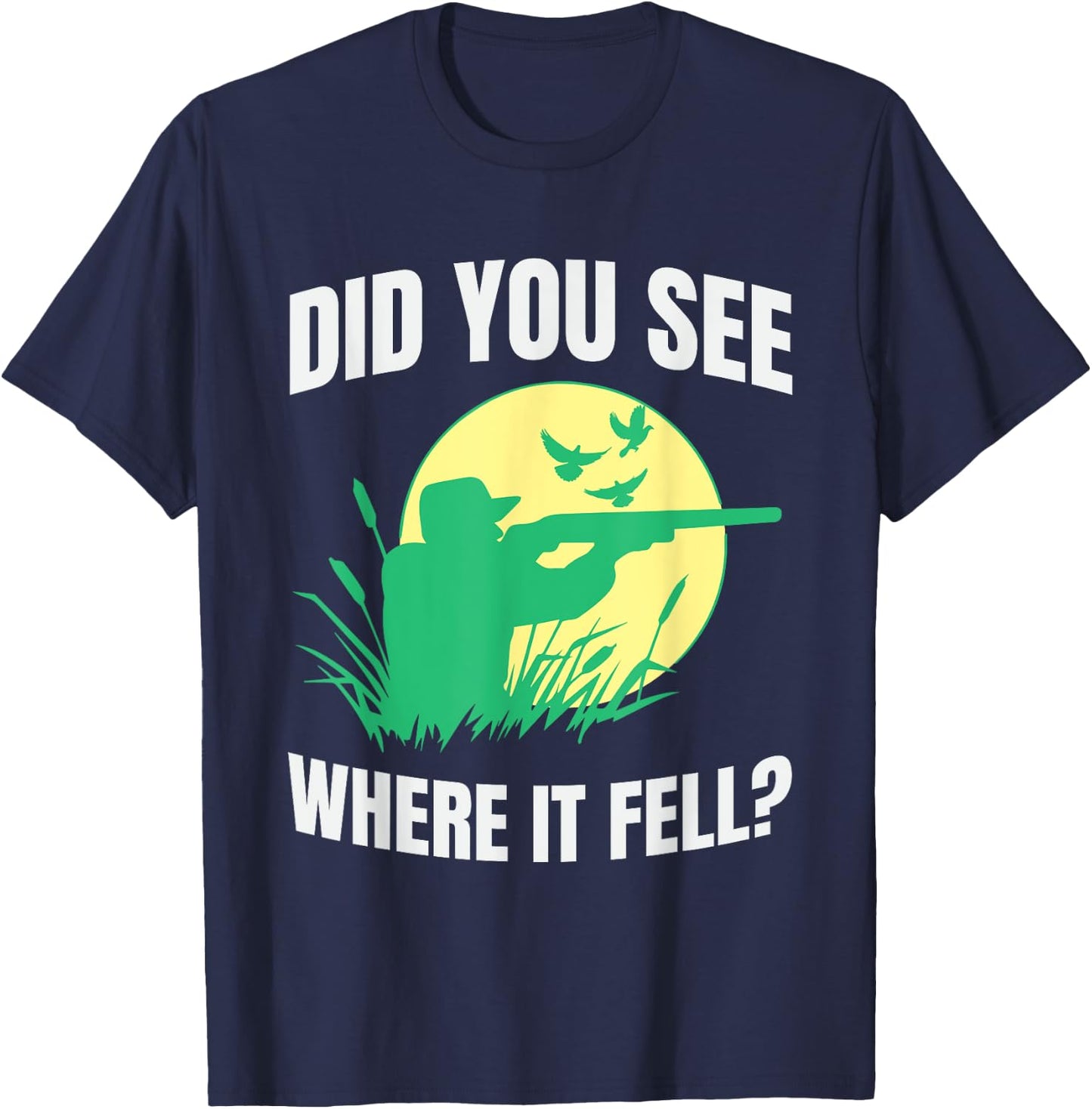 Dove Hunting Gear Bird Hunter Equipment Dove Hunter T-Shirt - T-Shirt | Navy