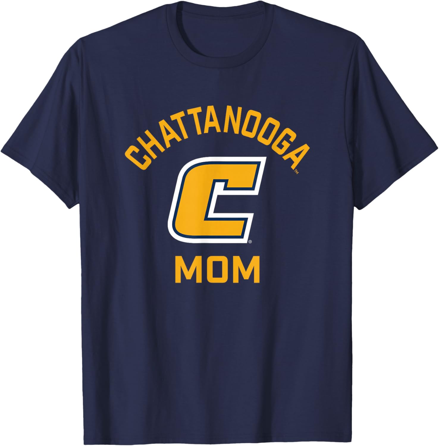 UT Chattanooga UTC Mockingbirds Arched Mom T-Shirt - T-Shirt | Navy