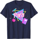 Cute Paraprofessional Shirt 80's 90's Style Retro Old School T-Shirt - T-Shirt | Navy