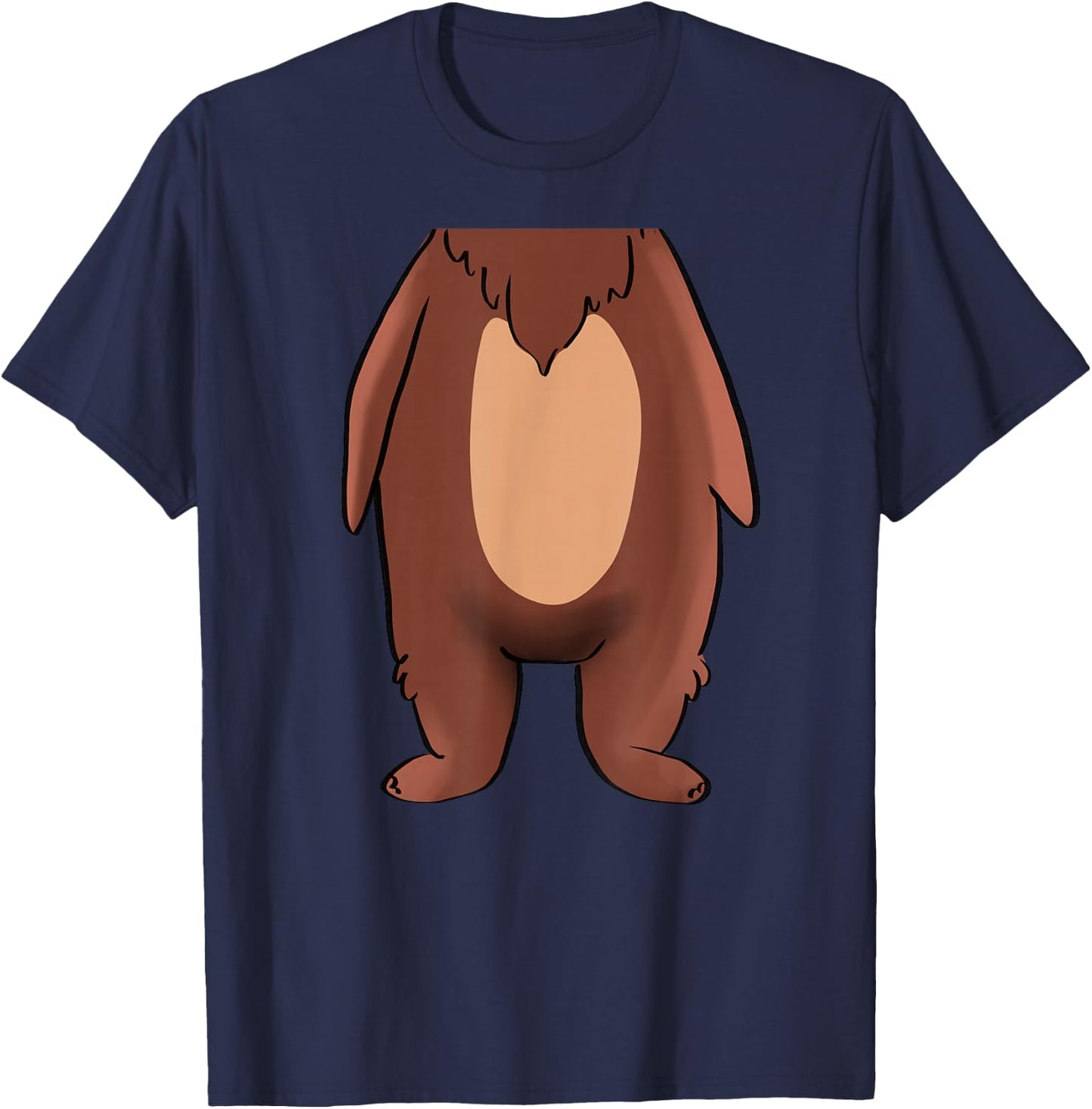 Easy Bear Halloween Costume T-Shirt - T-Shirt | Navy